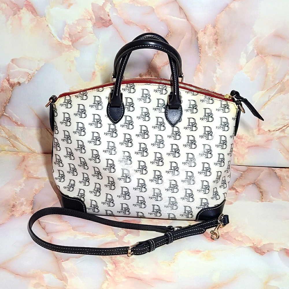 Dooney & Burke 1975 LOGO SATCHEL